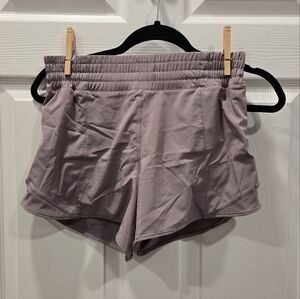 Lululemon Athletica Purple/Mauve Athletic Shorts Lightweight Elastic Waist